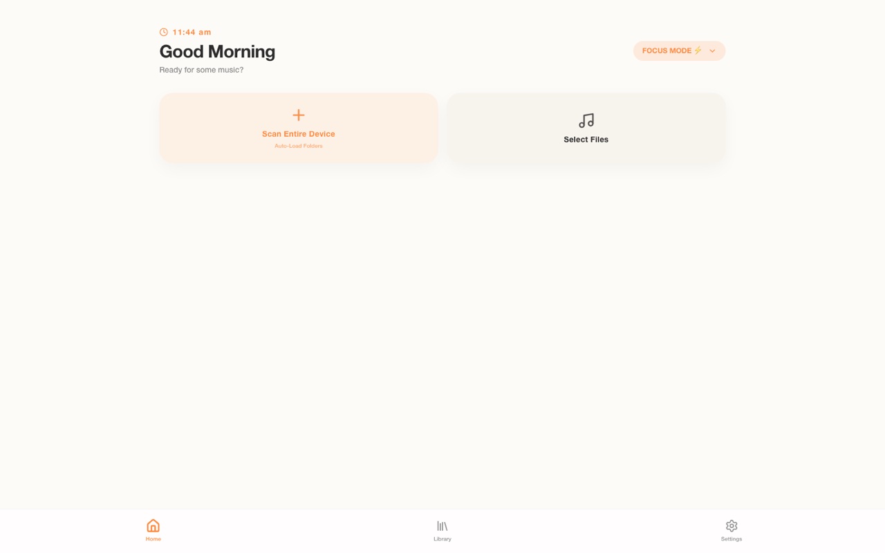 Aura Music Player — Music player for files already on your device